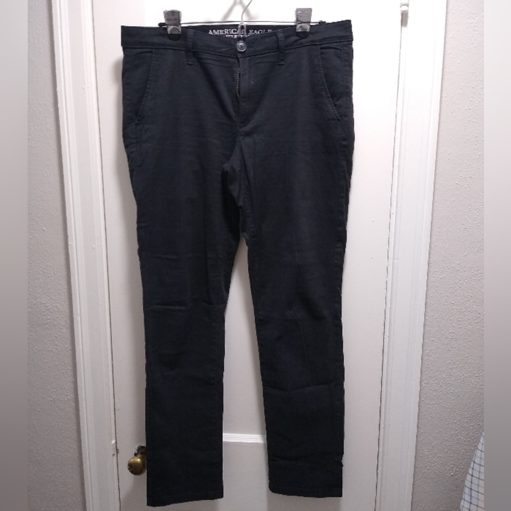 Navy American Eagle Super Stretch